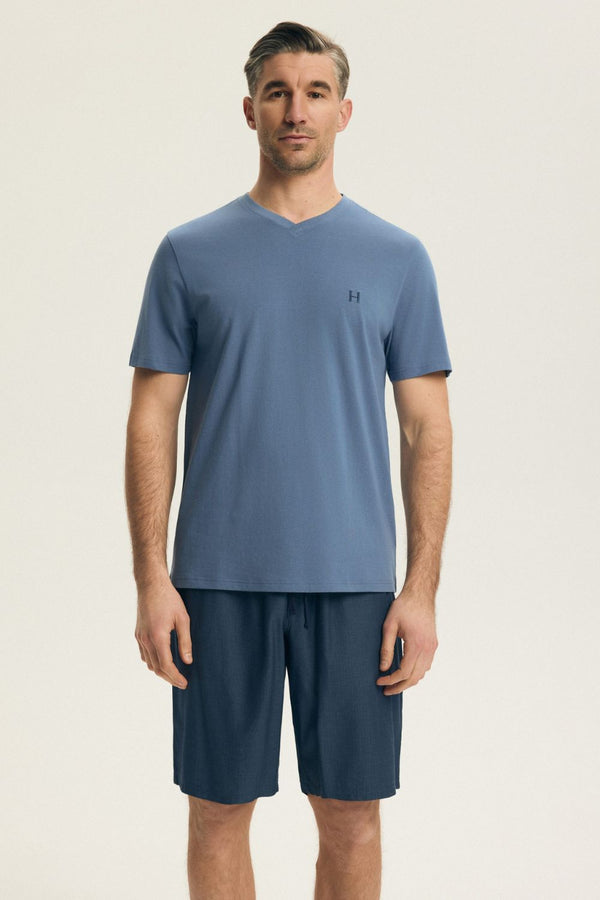 Pyjama homme Henderson — bleu