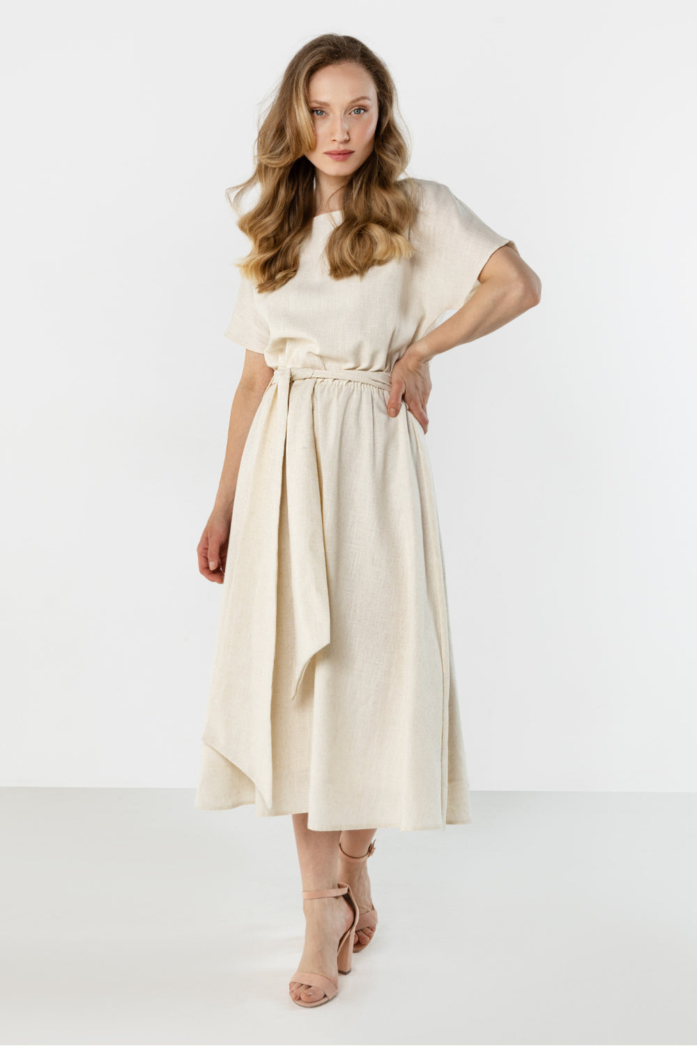 Robe femme awama De Jour De — beige