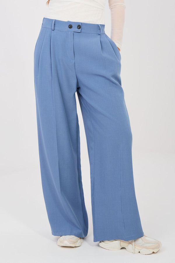 Chaussures à talons femme Rue Paris Pantalon Pantalon — bleu