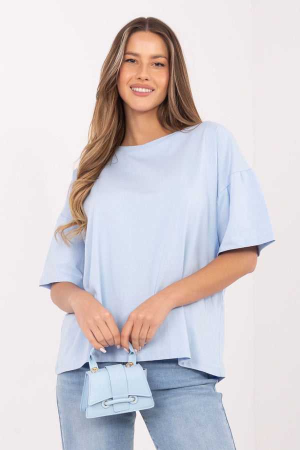 Blouse femme Rue Paris T Shirt T — bleu