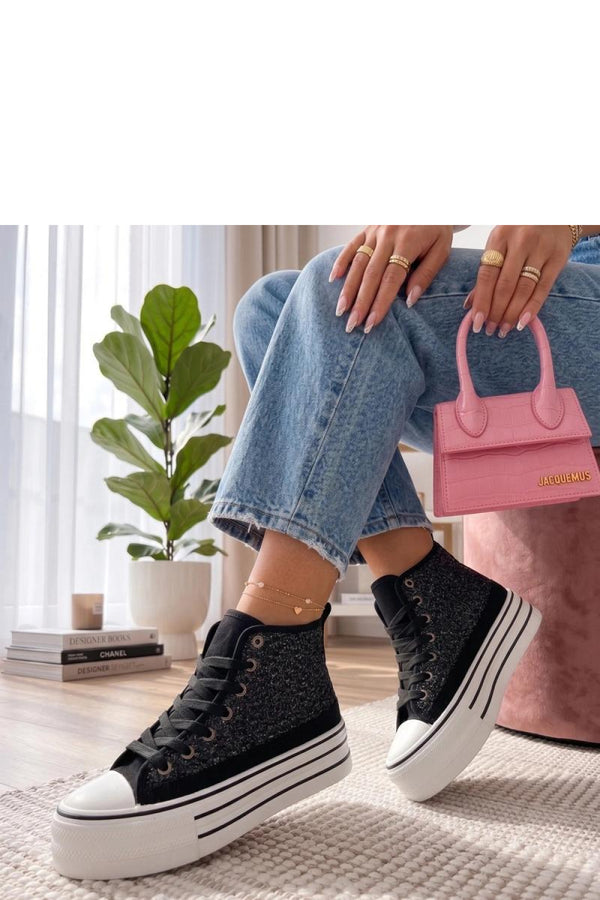 Baskets femme Solea À Plateforme À — noir