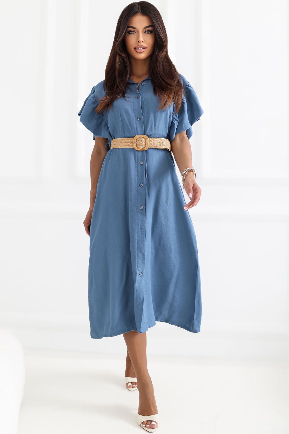 Robe femme Italy Moda De Jour De — bleu