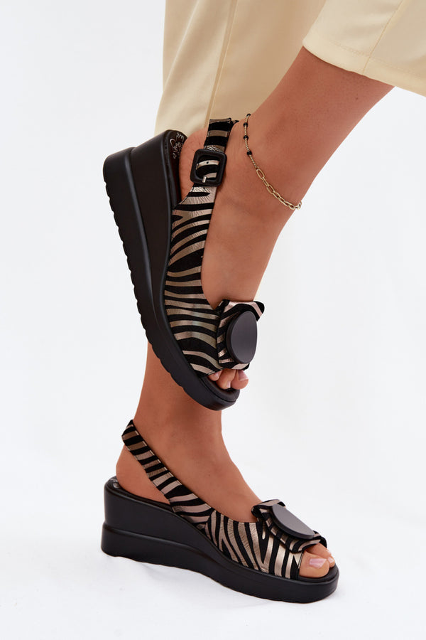 Sandales femme Step in style Cothurnes Cothurnes — noir