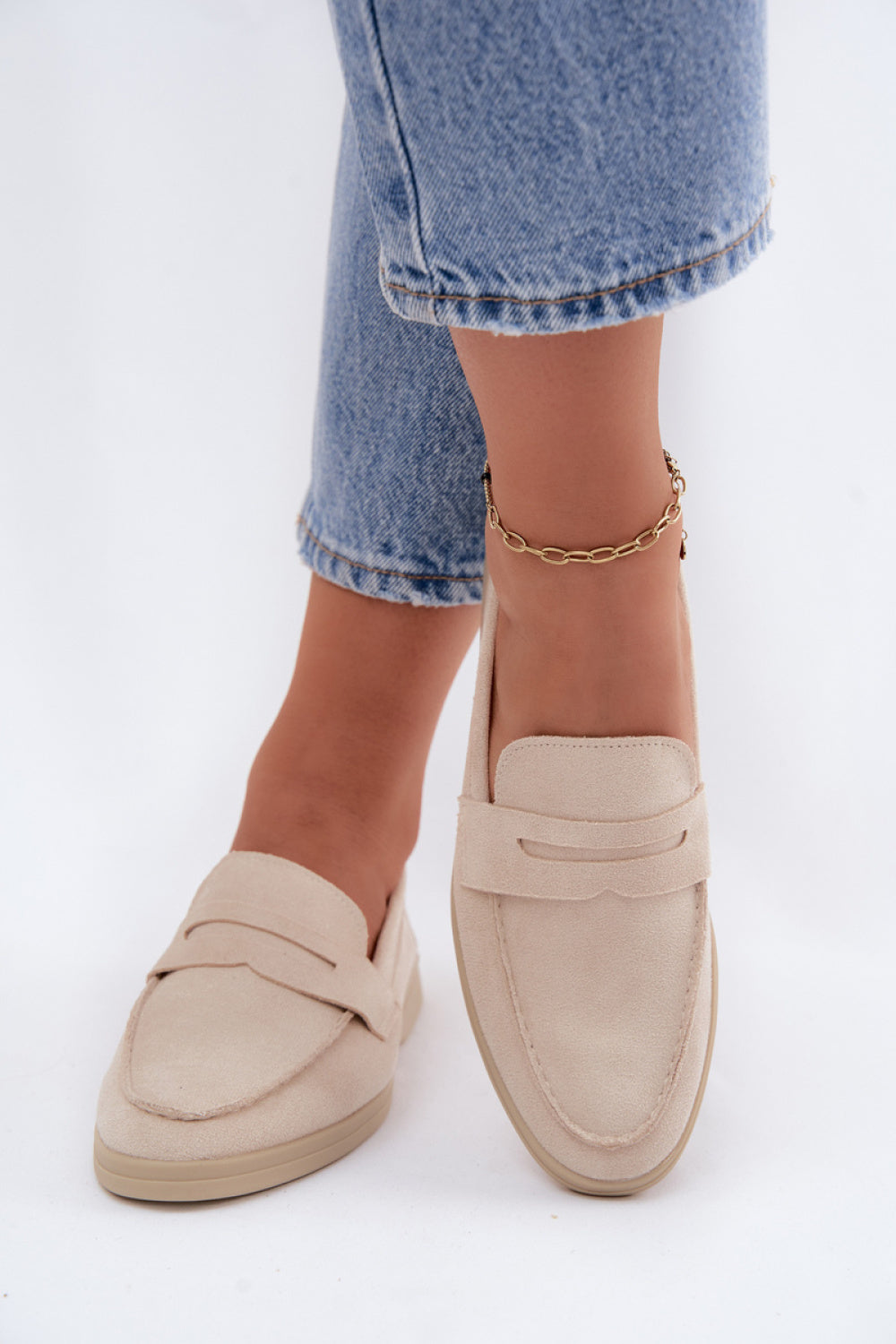 Moccasins femme Step in style — beige