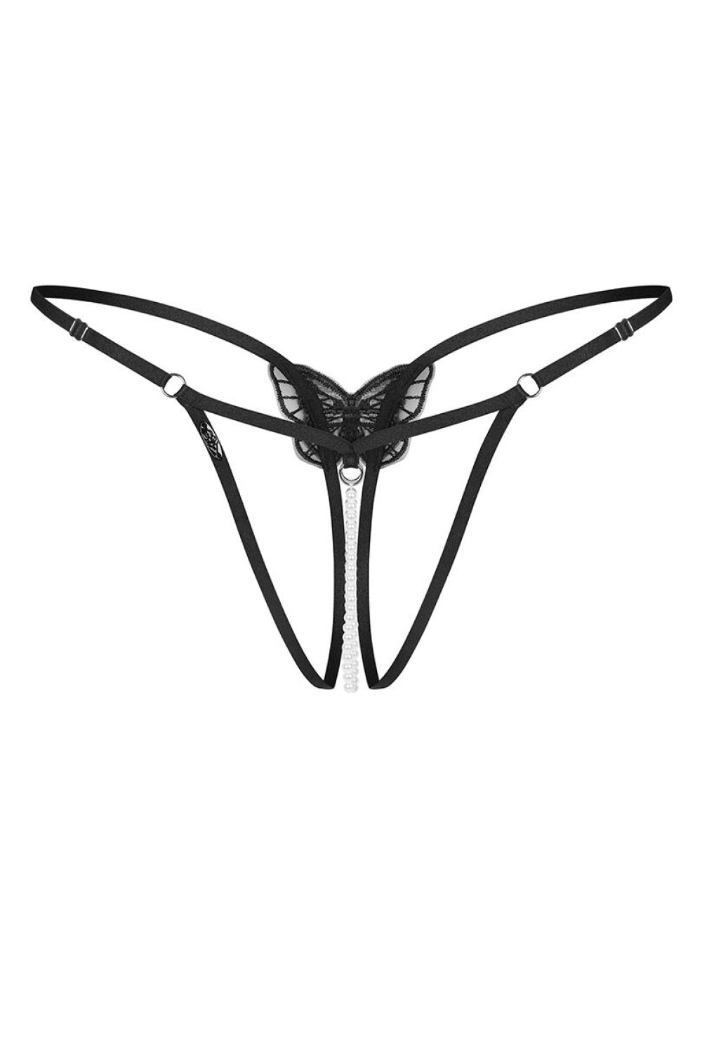 String femme Obsessive Strings Strings — noir