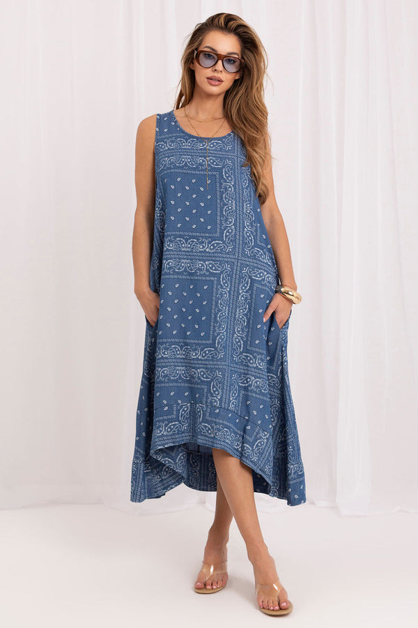 Robe femme Italy Moda De Jour De — bleu