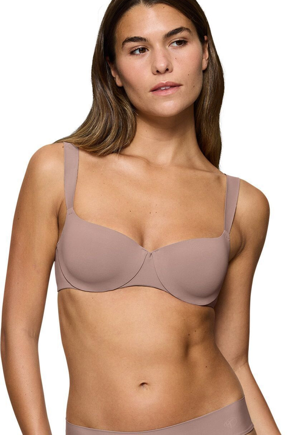Soutien-gorge balconnet femme Triumph — brun