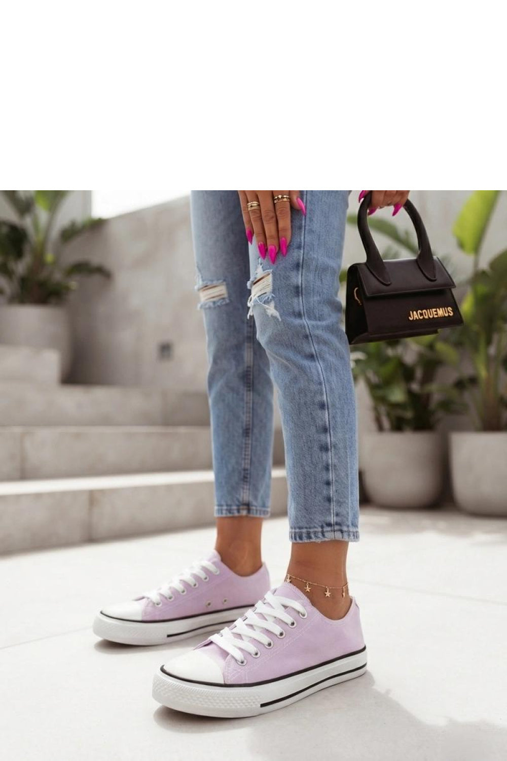 Baskets femme Solea — violet