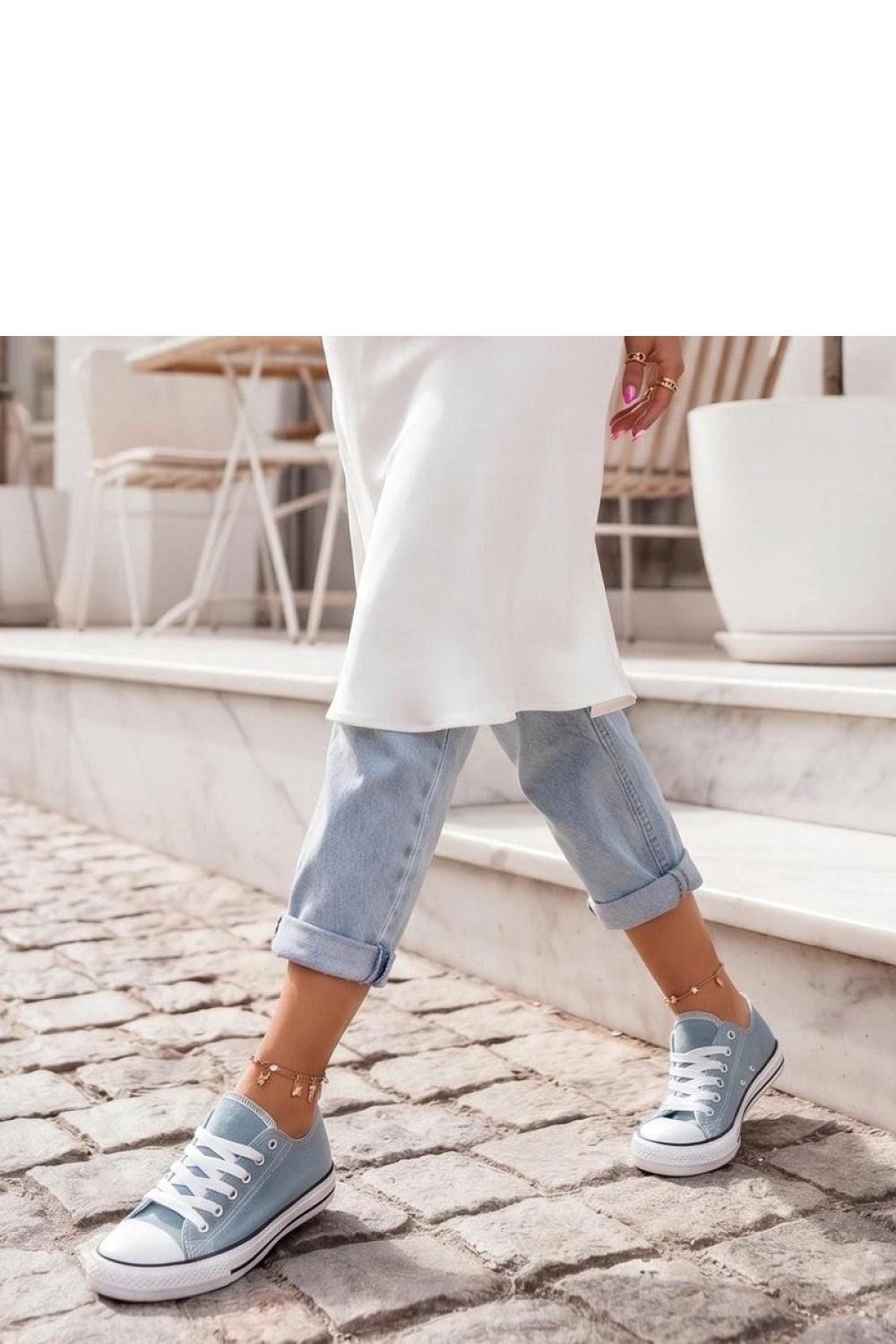 Baskets femme Solea — bleu