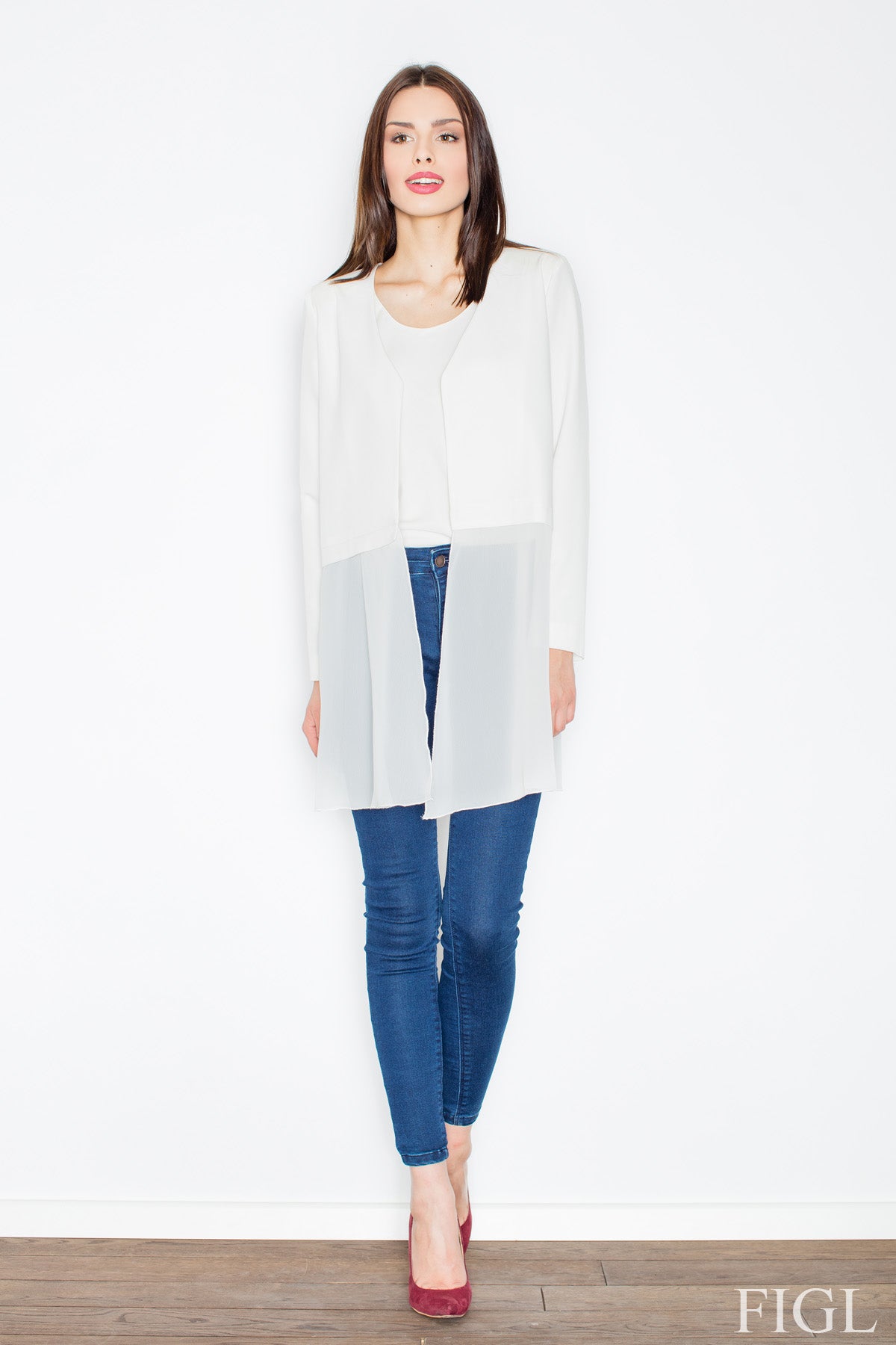 Blazer femme Figl — blanc