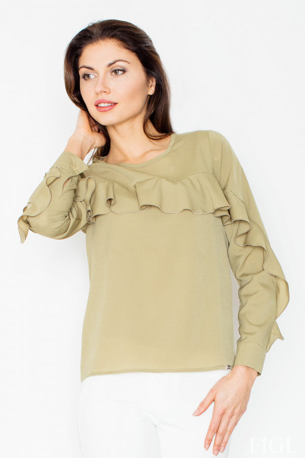 Blouse femme Figl Chemisier Chemisier — vert