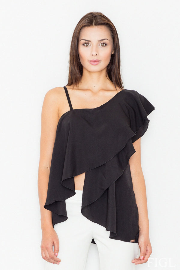 Blouse femme Figl Chemisier Chemisier — noir