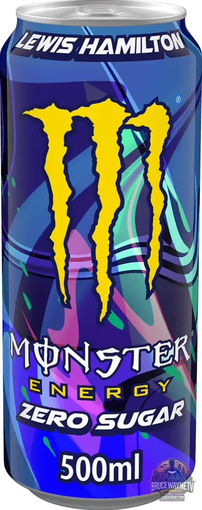 Monster Energy 44 Lewis Hamilton Sugar Free (12 x 500 ml) ou à l’unité - Legeekshop