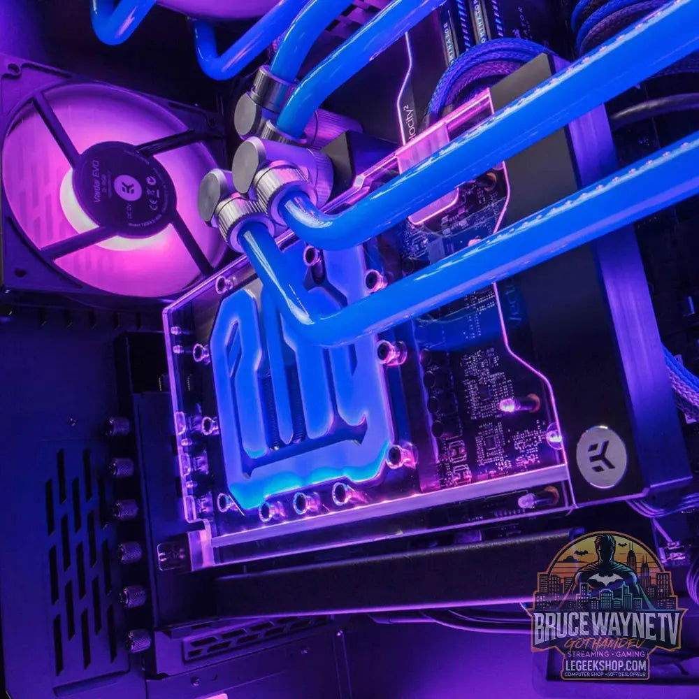 Gaming PC 8Pack Hypercube MK2 - AMD Ryzen 9 7950X OC, RTX 4090, Custom Watercooling - Legeekshop