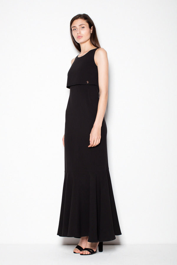 Robe femme Venaton Longue Longue — noir