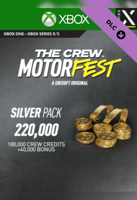 The Crew Motorfest Silver Pack (220000 Crew Credits) (Xbox Series X/S) - Xbox Live Key - GLOBAL