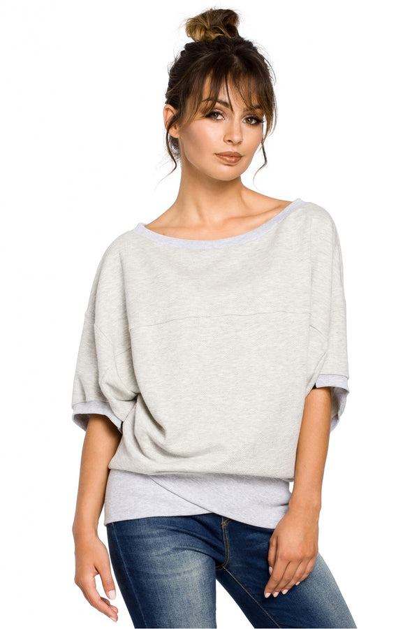 T-shirt femme BeWear Sweatshirt Sweatshirt — gris