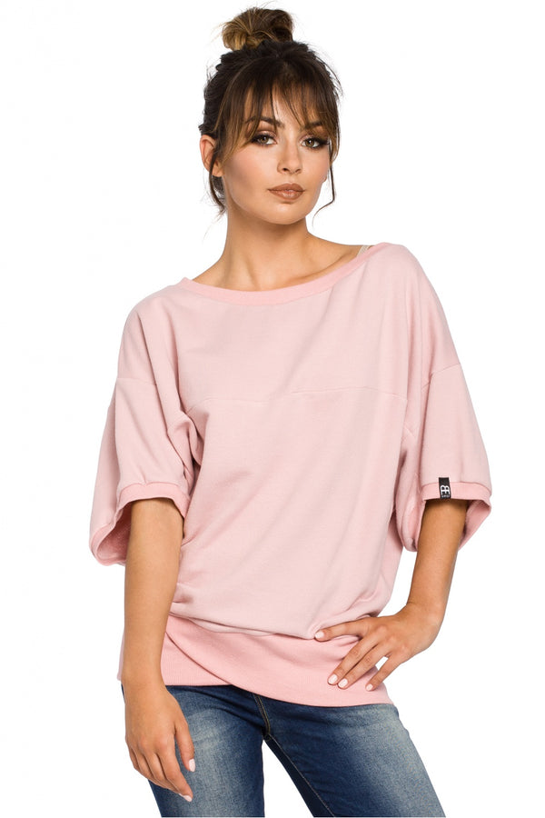 T-shirt femme BeWear Sweatshirt Sweatshirt — rosé