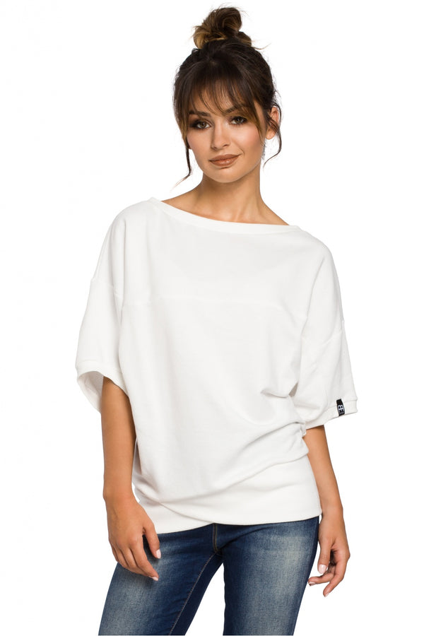 T-shirt femme BeWear Sweatshirt Sweatshirt — beige