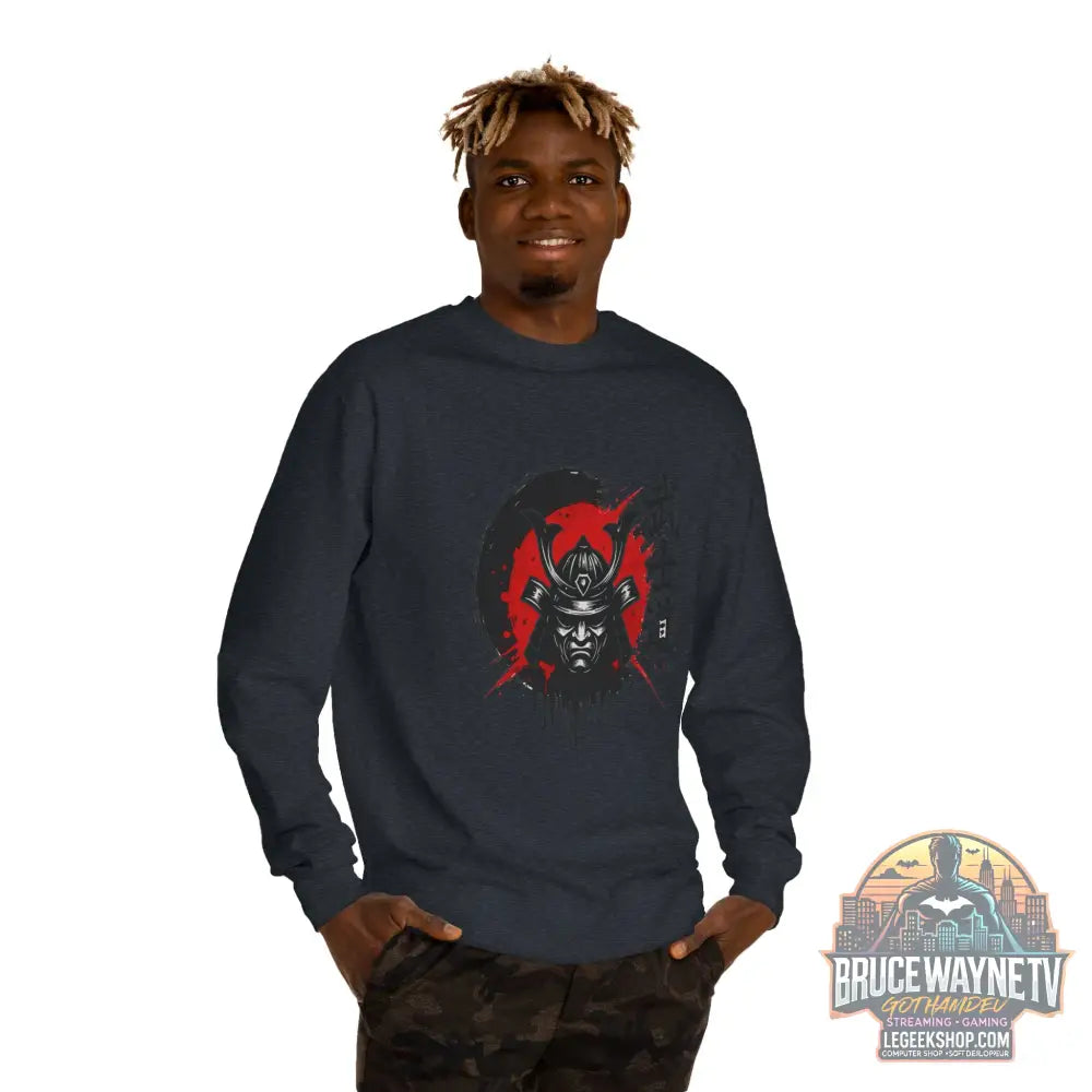 🎮 Samurai Warrior Sweatshirt Unisexe Col Rond 🎮 - Sweatshirt