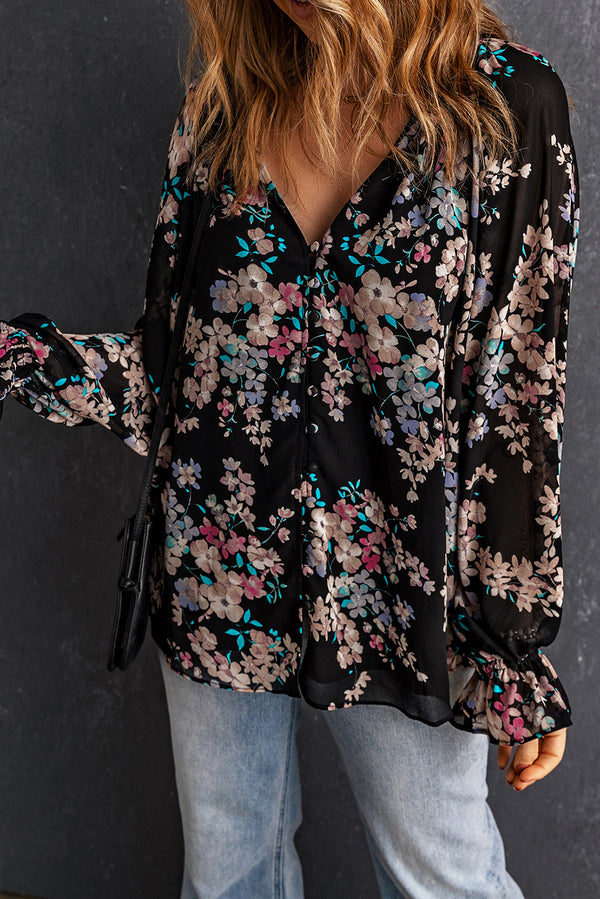 Blouse — noir