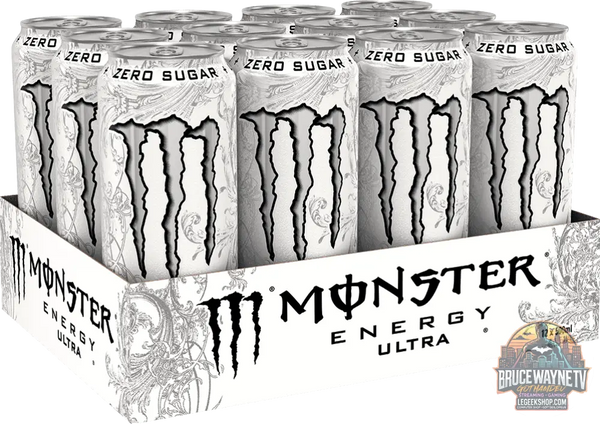 Monster Energy Ultra White (12 x 500 ml) ou à l'unité - Legeekshop