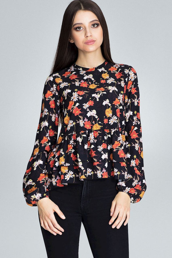 Blouse femme Figl Chemisier Chemisier — noir