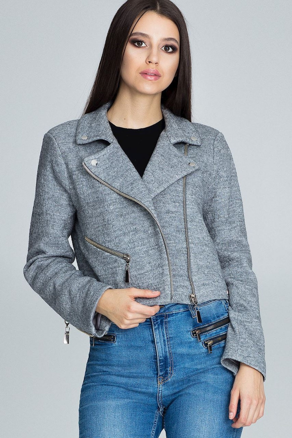 Veste femme Figl — gris