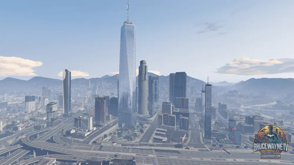 🏙️ Freedom Tower & Plaza — mapping fivem, vue 5, LeGeekShop