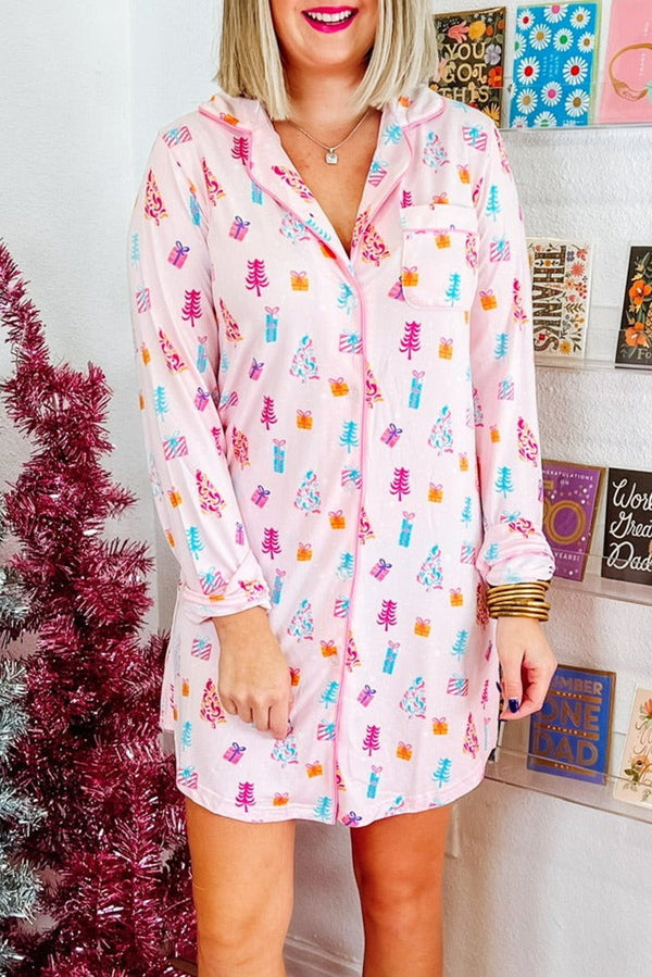 Robe femme Noël — rose