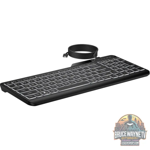 405 Multi-Device Backlit Wired Keyboard - HP