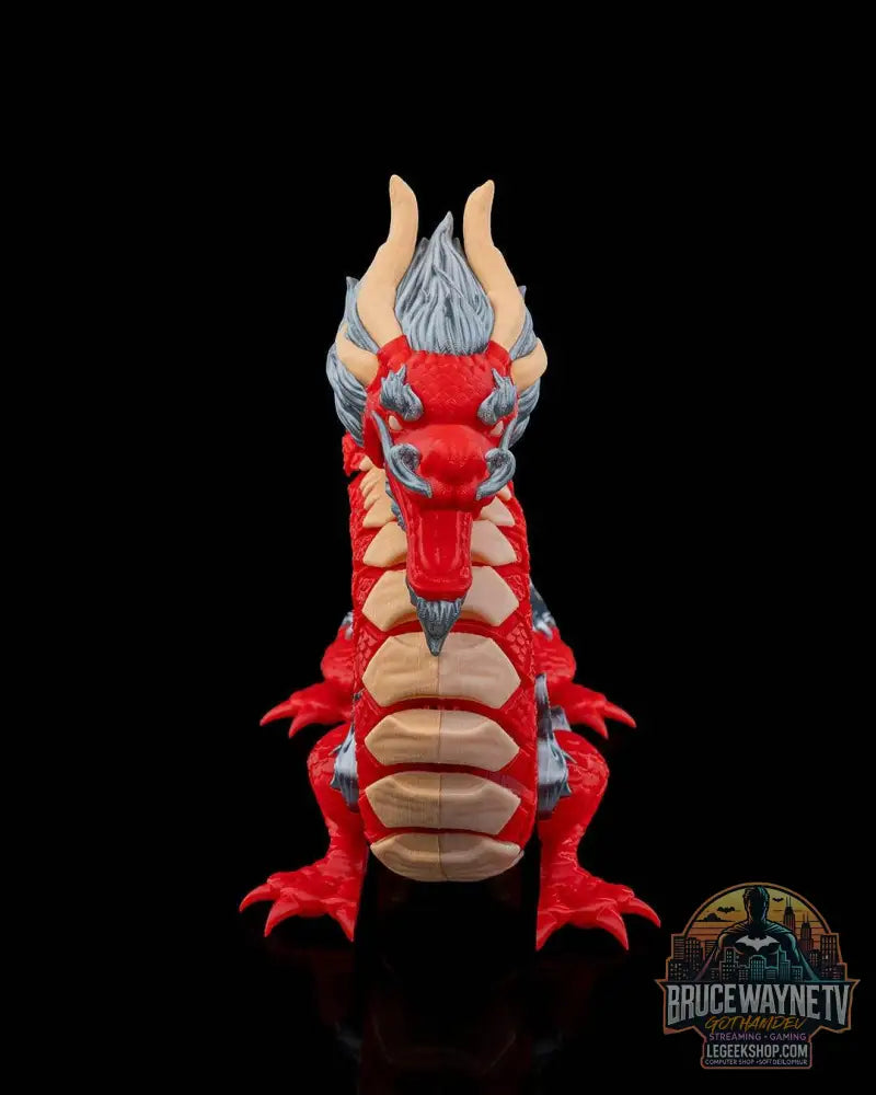 Articulated Chinese Dragon STL #2465 - Legeekshop