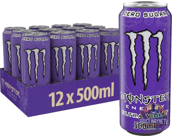 Monster Energy Ultra Violet (12 x 500 ml) ou à l'unité - Legeekshop