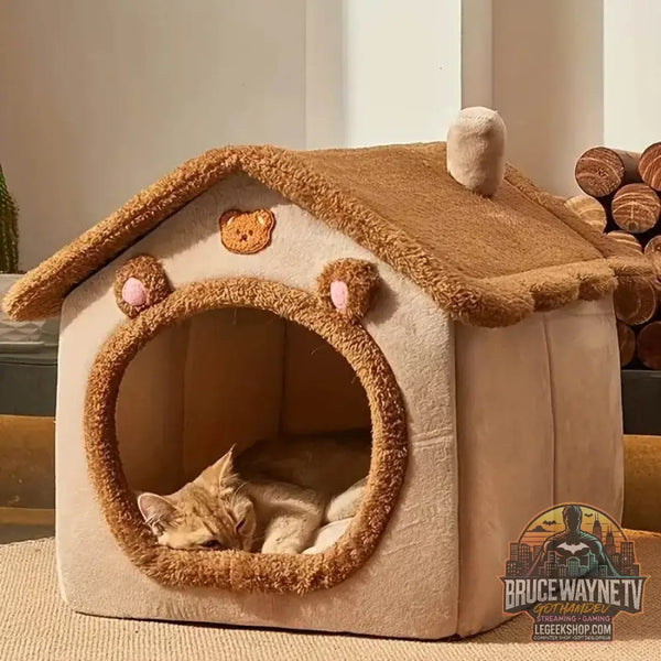 🐾 Lit de Grotte Confortable pour Chats & Chiens 🏡✨ - Legeekshop