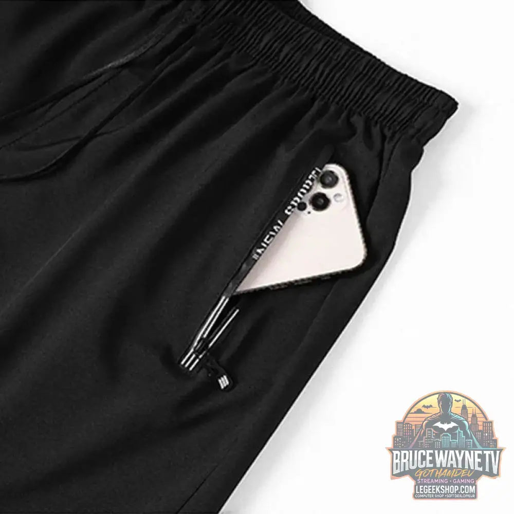 🩳 Short Sport Homme Grande Taille – Séchage Rapide & Coupe Ample Été - Legeekshop
