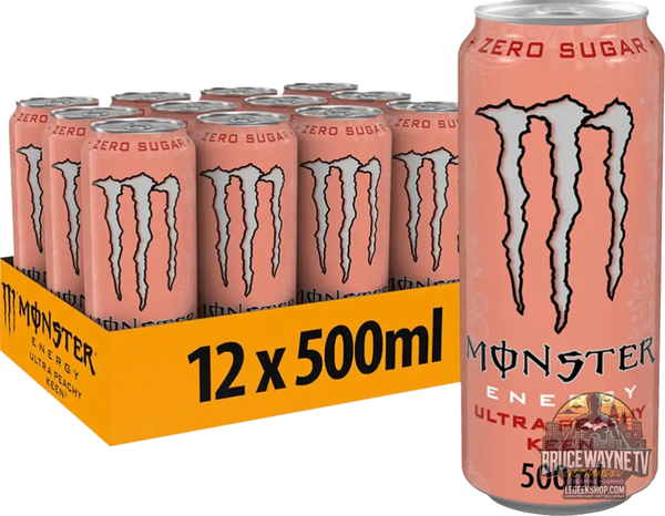 Monster Energy Ultra Peachy Keen (12 x 500 ml) ou à l'unité - Legeekshop