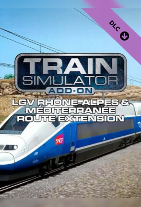 Train Simulator: LGV Rhône-Alpes & Méditerranée Route Extension Add-On (PC) - Steam Gift - GLOBAL
