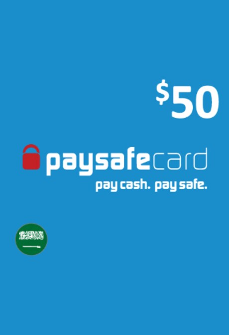 PaysafeCard 50 USD - Paysafecard Key - SAUDI ARABIA
