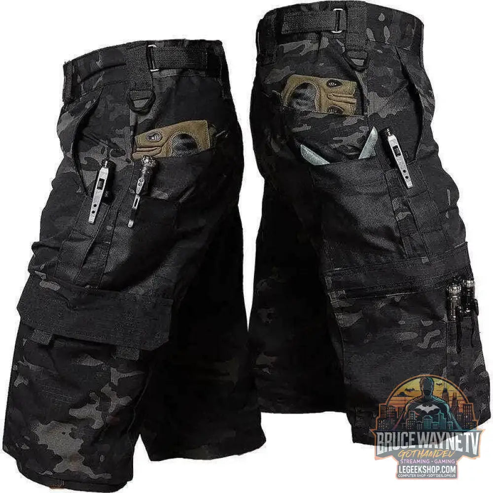 🩳 Short Militaire Homme – Camouflage Décontracté Été | Style Safari - Legeekshop