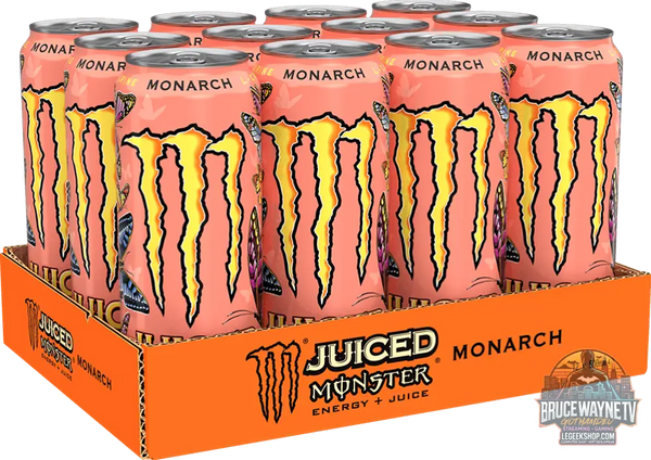Monster Energy Juiced Monarch (12 x 500 ml) ou à l’unité - Legeekshop