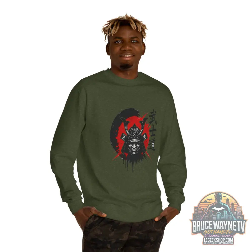 🎮 Samurai Warrior Sweatshirt Unisexe Col Rond 🎮 - Sweatshirt