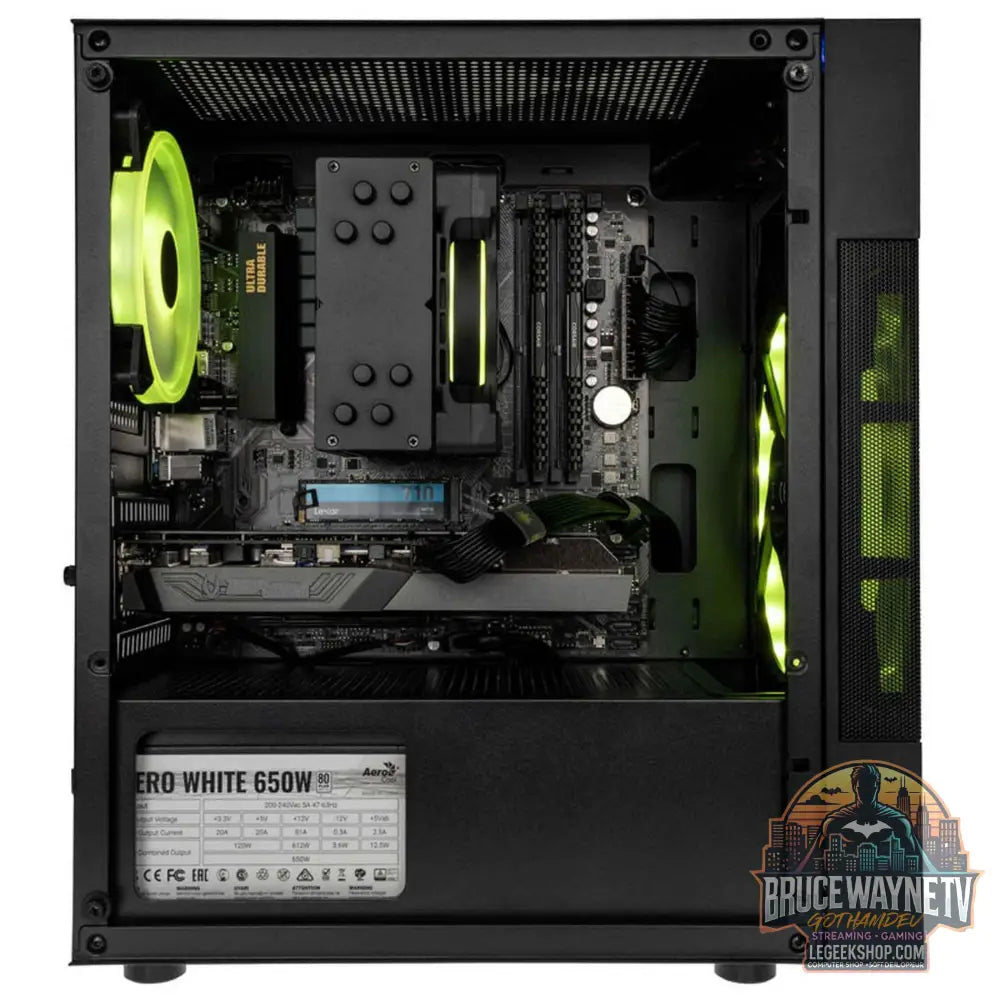 Gaming PC Radiance - AMD Ryzen 5 5600X, NVIDIA GeForce RTX 3060 - Legeekshop