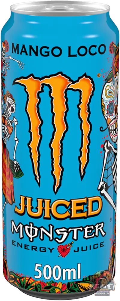 Monster Energy Juiced Mango Loco (12 x 500 ml) et à l'unité - Legeekshop