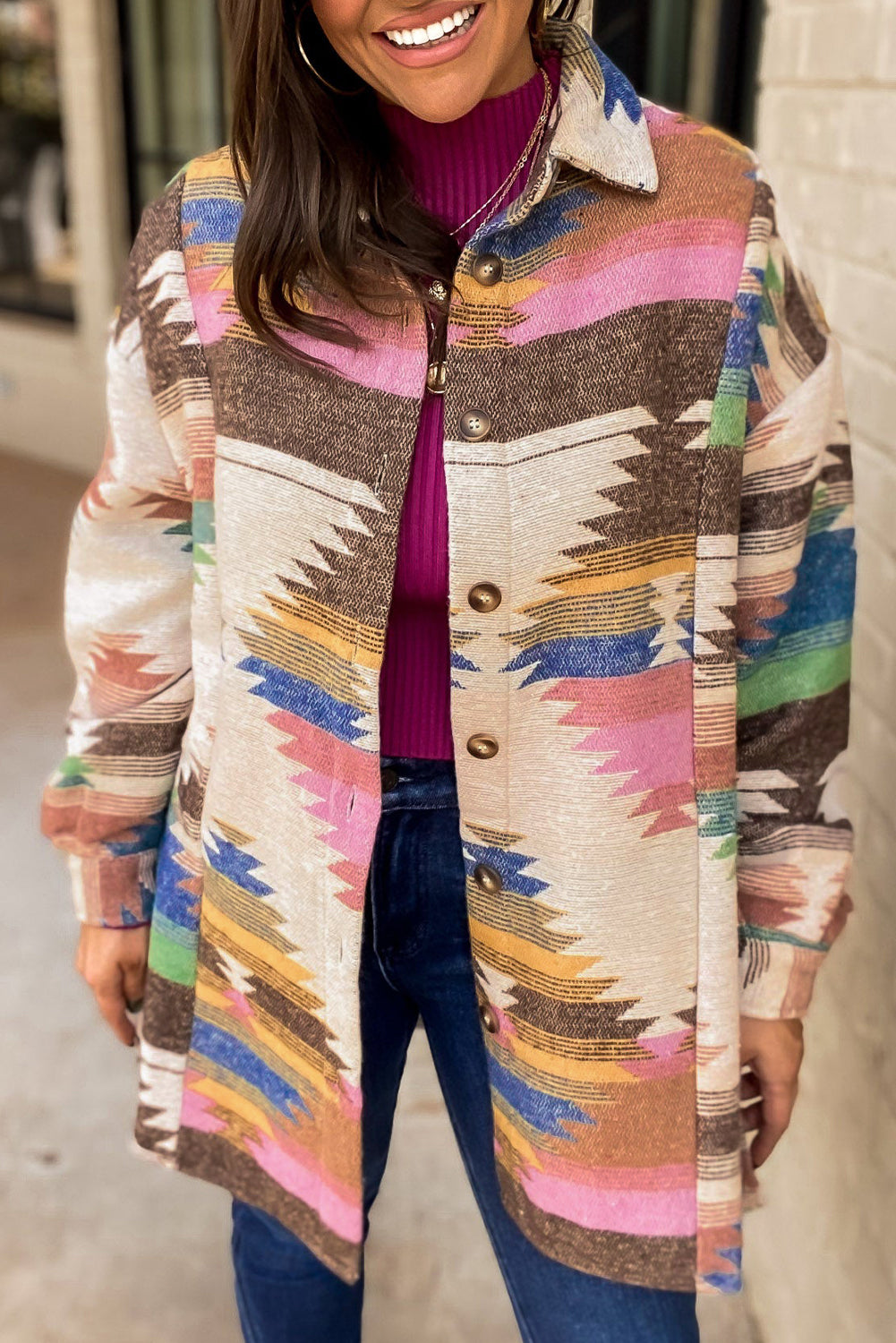 Pièce mode femme boutonnée — blanc