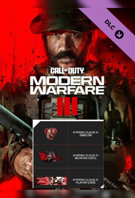 Call of Duty: Modern Warfare III - HyperX Bundle (PC, PS5, PS4, Xbox Series X/S, Xbox One) - Call of Duty Official Key - GLOBAL