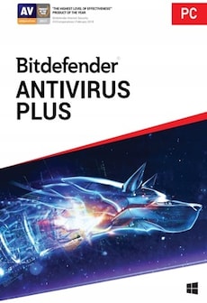Bitdefender Antivirus Plus 2025 (PC) (10 Devices, 1 Year)  - Bitdefender Key - GLOBAL