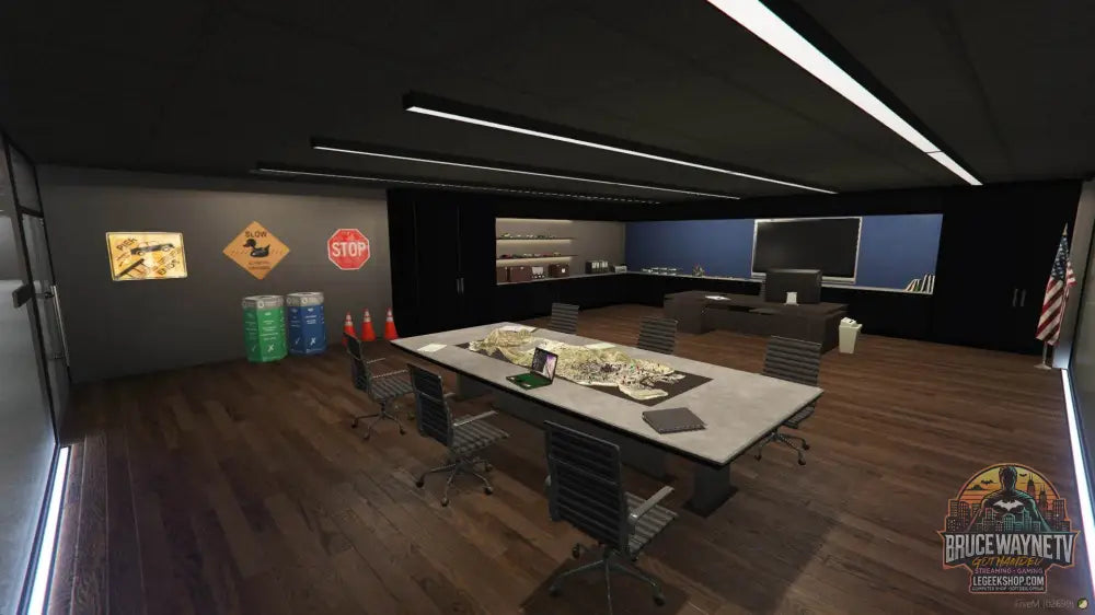 🗺️ Ibonoja MRPD Mission Row Police Station — mapping police fivem, vue 18, LeGeekShop