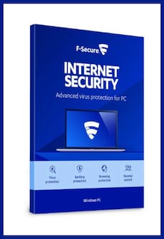 F-Secure Internet Security (PC) (1 User, 1 Year)  - F-Secure Key - GLOBAL