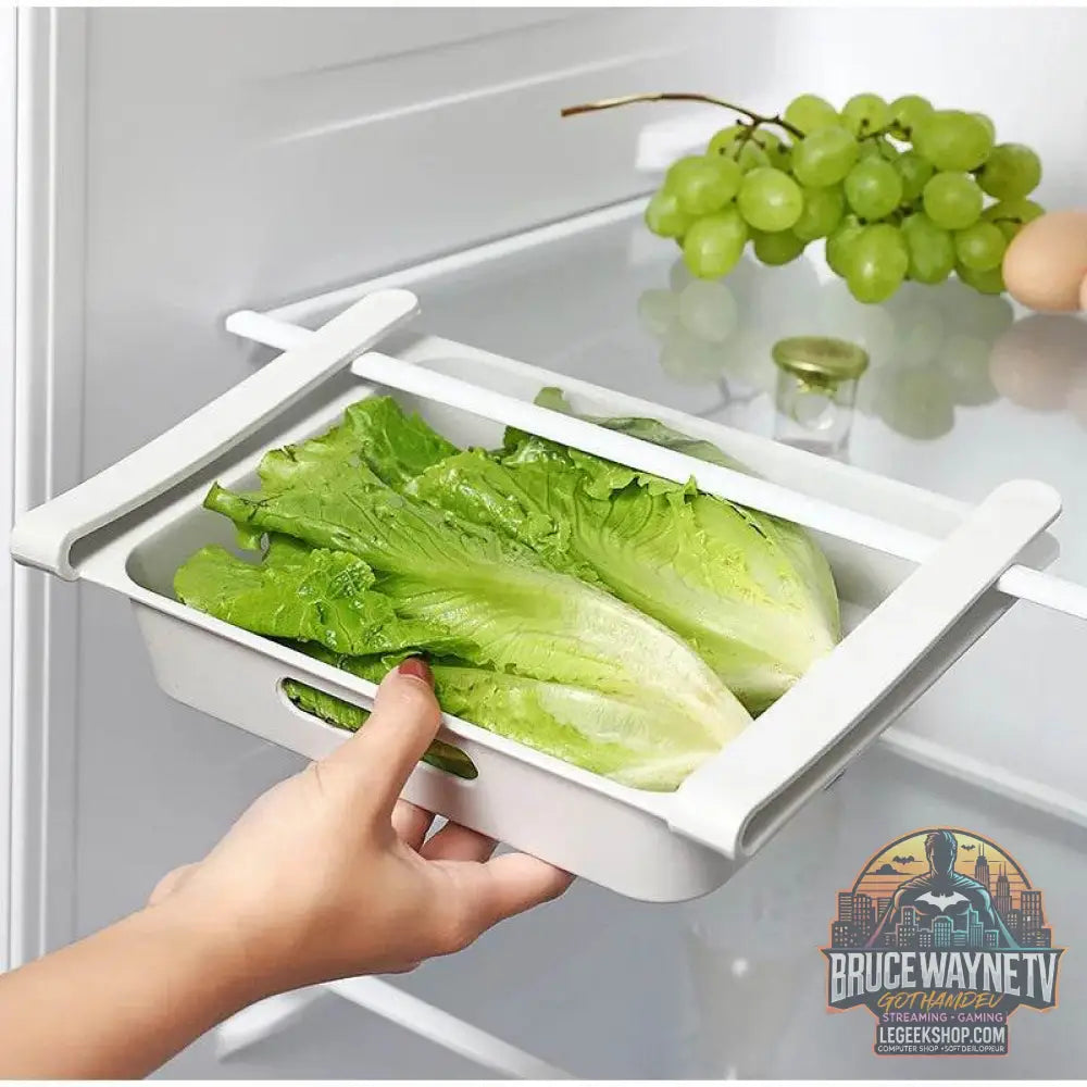 🥚 Boîte de Rangement d'Œufs Coulissante à 3 Couches – Style Échelle | Grande Capacité Réfrigérateur - Legeekshop