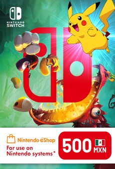 Nintendo eShop Card 500 MXN - Nintendo eShop Key - MEXICO